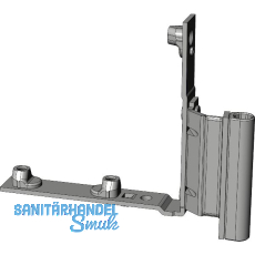 WINKHAUS Fl�gellager FWV.20-13.RS.SL/WS, 12/20-13V, rechts, 130 kg, silber/wei�