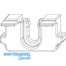 WINKHAUS Service Positionierhilfe LE.SB.N f�r SBA und SBS Schlie�bleche, grau