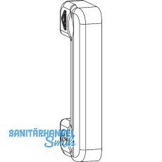 ROTO NT/NX Mittelschlie�er verdeckt Rahmenteil 07 Holz Eurofalz 30 mm Bohrzapfen
