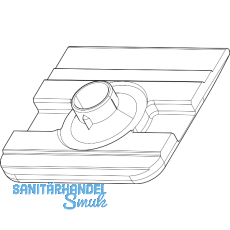 ROTO NT/NX Falzauflauf Fl�gelteil Falzluft 13 mm Falztiefe 21 mm grau (350403)