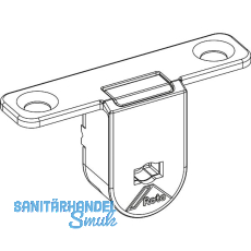 ROTO NT/NX Drehsperre verdeckt Holz 13V silber ROTO NT/NX Drehsperre verdeckt Holz 13V silber