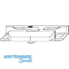 MACO Schlie�teil iS, FL12 mm glatt, Eurofalz 24,13V,Positionsz., B=23mm (364954)