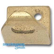 Schließblech zu Oberlichtschnapper ME, Überschlaghöhe 22 mm, Messing natur Schließblech zu Oberlichtschnapper ME, Überschlaghöhe 22 mm, Messing natur