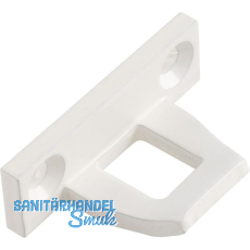 Schließblech zu Oberlichtschnapper ALU Überschlaghöhe 3 mm weiß RAL 9010 Schließblech zu Oberlichtschnapper ALU Überschlaghöhe 3 mm weiß RAL 9010