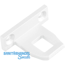 Schließblech zu Oberlichtschnapper ALU Überschlaghöhe 12,5 mm weiß RAL 9010 Schließblech zu Oberlichtschnapper ALU Überschlaghöhe 12,5 mm weiß RAL 9010