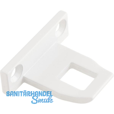 Schließblech zu Oberlichtschnapper ALU Überschlaghöhe 15,5 mm weiß RAL 9010 Schließblech zu Oberlichtschnapper ALU Überschlaghöhe 15,5 mm weiß RAL 9010