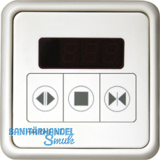 HAUTAU L�ftertaster LT, Montageart Unterputz, 24 V, Kunststoff wei�