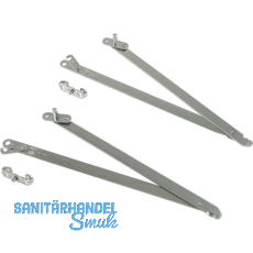 HAUTAU Falzscheren-Set FS 600 f�r SBS L=600 mm Stahl verzinkt links/rechts