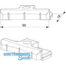 MACO Schließteil HG PVC 12/20-13, TROCAL 88+, silber (362174) MACO Schließteil HG PVC 12/20-13, TROCAL 88+, silber (362174)