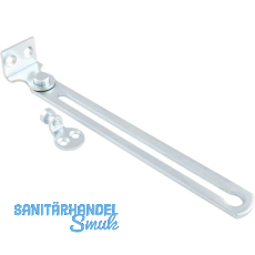 Oberlichtschere mit Laufstift u. Anschraubplatte o. Rast, Stahl verzinkt Oberlichtschere mit Laufstift u. Anschraubplatte o. Rast, Stahl verzinkt