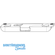 MACO Kippschließteil iS waagrecht 4 mm Falzluft, 13V, links, silber (357679) MACO Kippschließteil iS waagrecht 4 mm Falzluft, 13V, links, silber (357679)