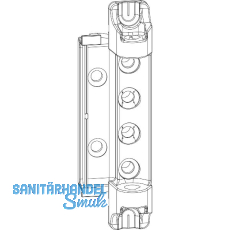 MACO Scherenlager DT160, 4/18 und 12/18 mm, 160 kg, silber (227470)