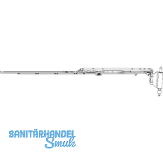 MACO MM Winkelbandschere MAMMUT 220kg Gr. 670 12/20-13, silber, rechts (223618)