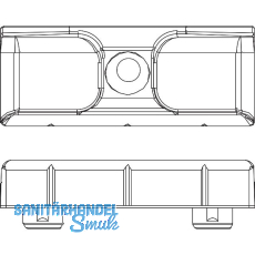 MACO Schlie�teil 12L, Eurofalz 20 mm, 9V, mit Positionszapfen 8x4 mm, silber