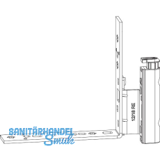 MACO Falzecklagerband DT160 mit ÜV, 12/20-13 mm, links, weiß (228643) MACO Falzecklagerband DT160 mit ÜV, 12/20-13 mm, links, weiß (228643)