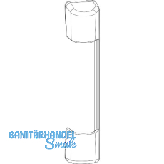 MACO Abdeckung Scherenlager DT160 perlhellgrau/silber RAL 2022 (369608)