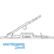 MACO Verschluss f�r Aluvorsatzschale Tricoat-Evo