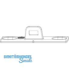 MACO Rahmenteil zu Verschluss f�r Aluvorsatzschale Tricoat-Evo