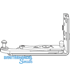 ROTO NT/NX Ecklager Designo K08 DECEUNINCK/KBE/K�MMERLING/TROCAL silber links
