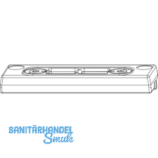 MACO Riegelschlie�teil PVC 12/20-13, GEALAN/IVAPER/K�MMERLING, silber (26309)