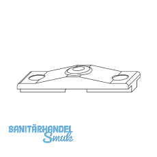 MACO Hebeschlie�teil f. Rund-/Schr�gfenster Euronut, Falzluft 12 mm (25924)