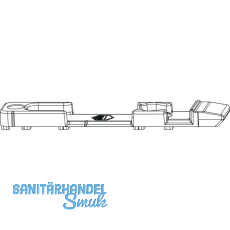 MACO Kippschlie�teil senkrecht Euronut 6/8/4, Falzluft 12 mm, universal (33932)