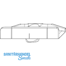 MACO Schlie�teil Falzluft 12 glatt, Eurofalz 18, 9V,Positionsz.,Schr�gv. (34963)