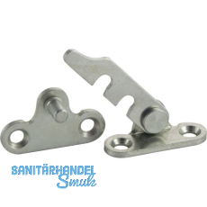 MACO Drehkipp-Begrenzer 2-fl�gelig, links, Stahl verzinkt silberf�rbig (10893)