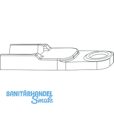 MACO Aufsteckschlie�teil f�r 3-flg. Fenster, f�r Verschlusszapfen (55039)