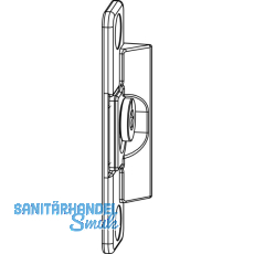 MACO Anpressverschluss verdeckt Fl�gelteil 9V ohne Beschlagsnut (220220)
