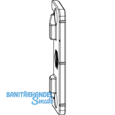 MACO Anpressverschluss verdeckt Rahmenteil Eurofalz FT20 9V (98265)