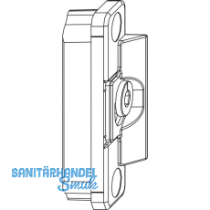 MACO Anpressverschluss verdeckt Flügelteil 9V für Beschlagsnut,silber (220219) MACO Anpressverschluss verdeckt Flügelteil 9V für Beschlagsnut,silber (220219)