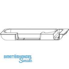 MACO Kippschlie�teil senkrecht, Falzluft 4 mm, Versatz 13 mm, links (358994)