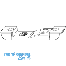 MACO Hebeschlie�teil Rund-/Schr�gfenster, Falzluft 4 mm, Versatz 13 mm (209364)