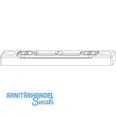 MACO Riegelschlie�teil Falzluft 12 mm glatt, Eurofalz 18 mm, 9V, +1mm (26745)