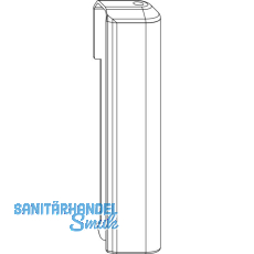 MACO Abdeckung Falzecklagerband AS/DTuni mit �V, bronze hell, rechts (43590)