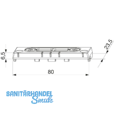 MACO Riegelschließteil PVC 12/20-13, REHAU/OSMOPANE/VIVA PLAST, silber (26460) MACO Riegelschließteil PVC 12/20-13, REHAU/OSMOPANE/VIVA PLAST, silber (26460)