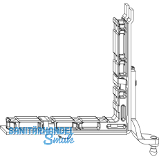 MACO Falzecklagerband TV, Versatz 13 mm, links, 100 kg (58132)