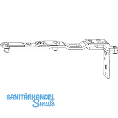 MACO Drehbandarm f�r Drehbandstulp TV Holz, links, 13V, 100 kg (54923)