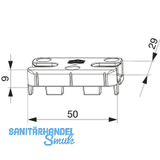 MACO Schließteil iS PVC 12/20-13, TROCAL, silber (354686) MACO Schließteil iS PVC 12/20-13, TROCAL, silber (354686)