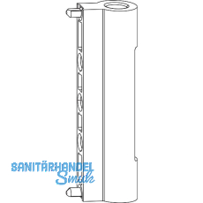 ROTO NX Dreh-/KIppfl�gel�berschlagband P PVC 12/20-9/13 Bohrzapfen 3 mm silber