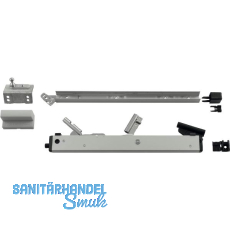 HAUTAU FL190 Öffnerschere mit Universal-Flügelbock, Alu silber eloxiert HAUTAU FL190 Öffnerschere mit Universal-Flügelbock, Alu silber eloxiert