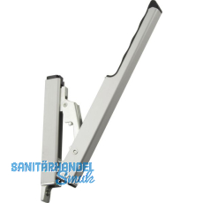 HAUTAU FL190 Handhebel, Hub 58 mm, Alu silber eloxiert