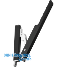 HAUTAU FL190 Handhebel, Hub 58 mm, Alu schwarz RAL 9005 HAUTAU FL190 Handhebel, Hub 58 mm, Alu schwarz RAL 9005