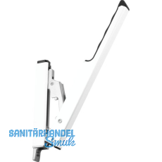 HAUTAU FL190 Handhebel, Hub 58 mm, Alu wei� RAL 9016