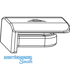 ROTO NT/NX Falzauflauf einsteckbar Rahmenteil f�r SH-Schlie�st�ck 13V silber