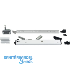 HAUTAU FL190 �ffnerschere mit Aufschraub-Fl�gelbock Euronut, Alu wei� RAL9016