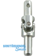 HAUTAU FL190 Kreuzgelenk 10/10, Kurbelstange/Kurbelstange Stahl verzinkt