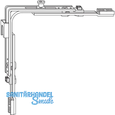 ROTO E-Tec Control NT/NX Eckumlenkung MVS Stulpfl�gel 1S-P Zapfen unten silber