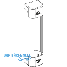 ROTO NX Abdeckkappe Axerlager P verstellbar PVC R01.3 titan matt